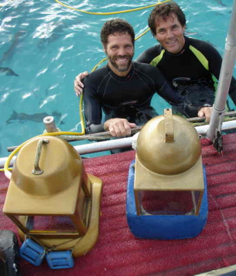 Chris and Greg Hartley, Bermuda