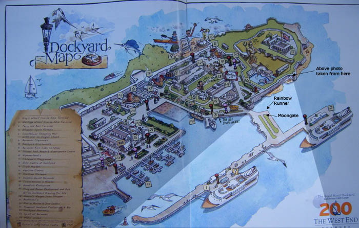 Experience Bermuda Dockyard Map