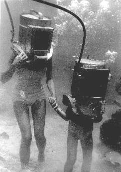 Early Hartley underwater Photography Bermuda