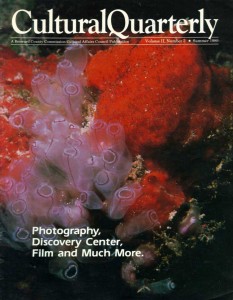 Magazine cover containing article about Bronson and his photography