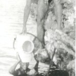 Bermuda helmet diving circa 1936