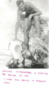 Bermuda helmet diving circa 1936